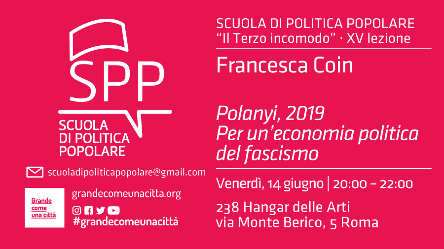 Polanyi, 2019. Per Un’economia Politica Del Fascismo - GCC