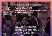 ITALIA,1946/1973: TRANSIZIONI, TRASFORMAZIONI, RISTRUTTURAZIONI