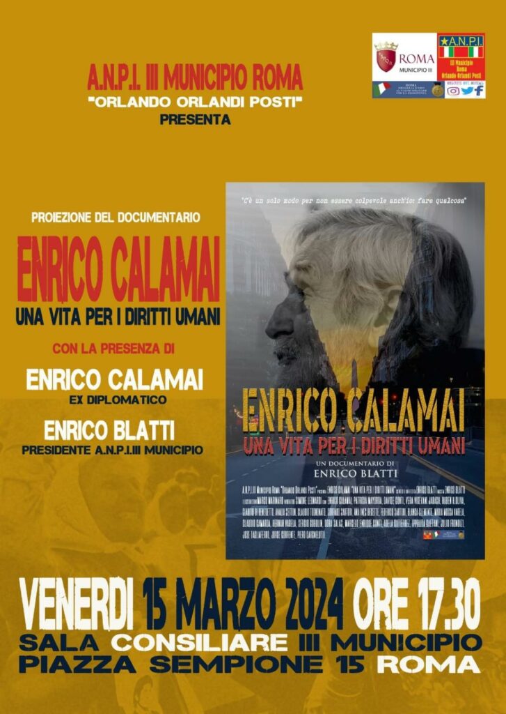 Enrico Calamai _ Una vita per i diritti umani_Loc